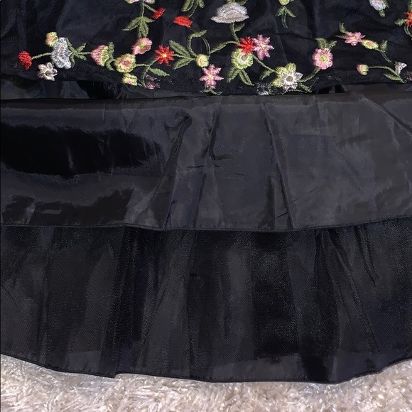 NWT Nanette Lepore Embroidered Mesh Dress Girls 14 - Picture 11 of 12